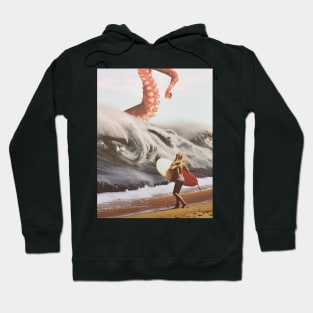 Woman Tentacle Kraken "Face Your Fears" Art by Cult Class Hoodie